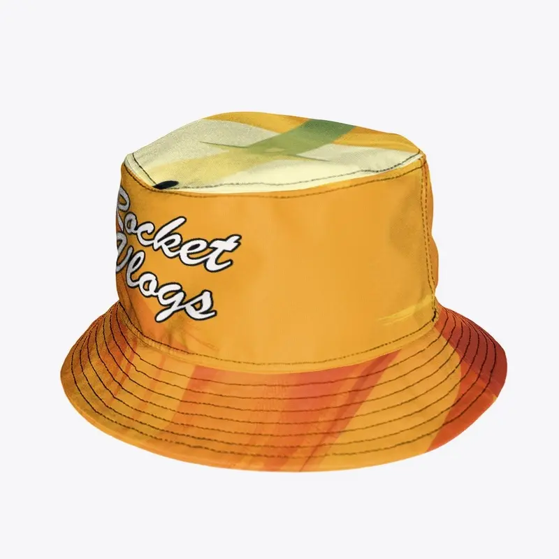 Rocket Vlogs Sunset Bucket Hat 